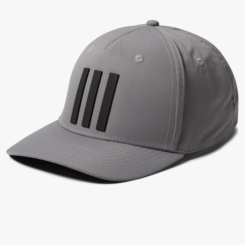 Adidas 3 Stripes Gray Tour cap-BNWT